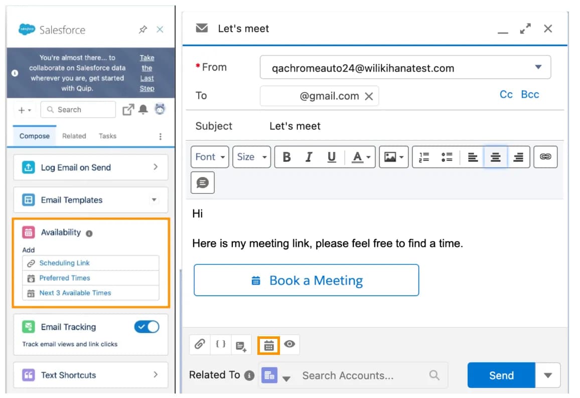 The Service Cloud console: the case with the contact, the knowledge panel and Omni-Channel